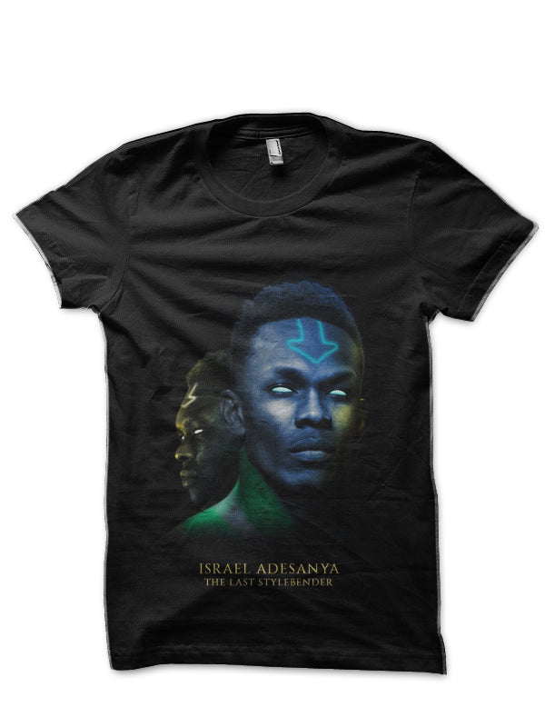 Israel Adesanya Black T-Shirt Style001
