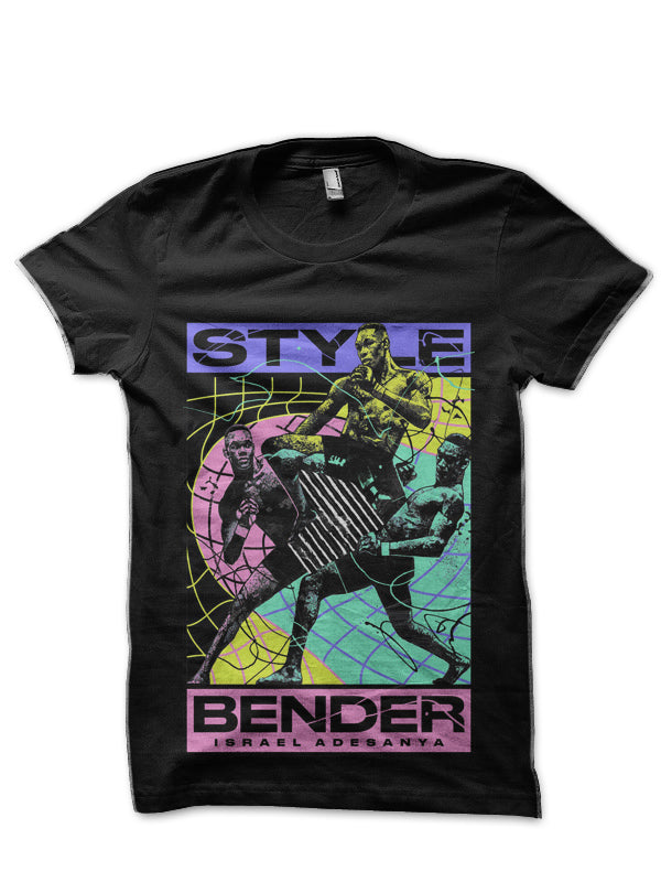 Israel Adesanya Black T-Shirt Style011