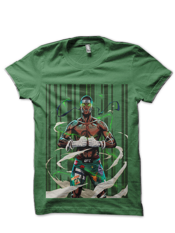 Israel Adesanya Green T-Shirt