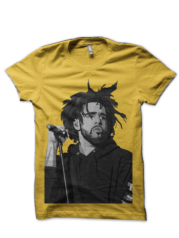 J. Cole Yellow T-Shirt