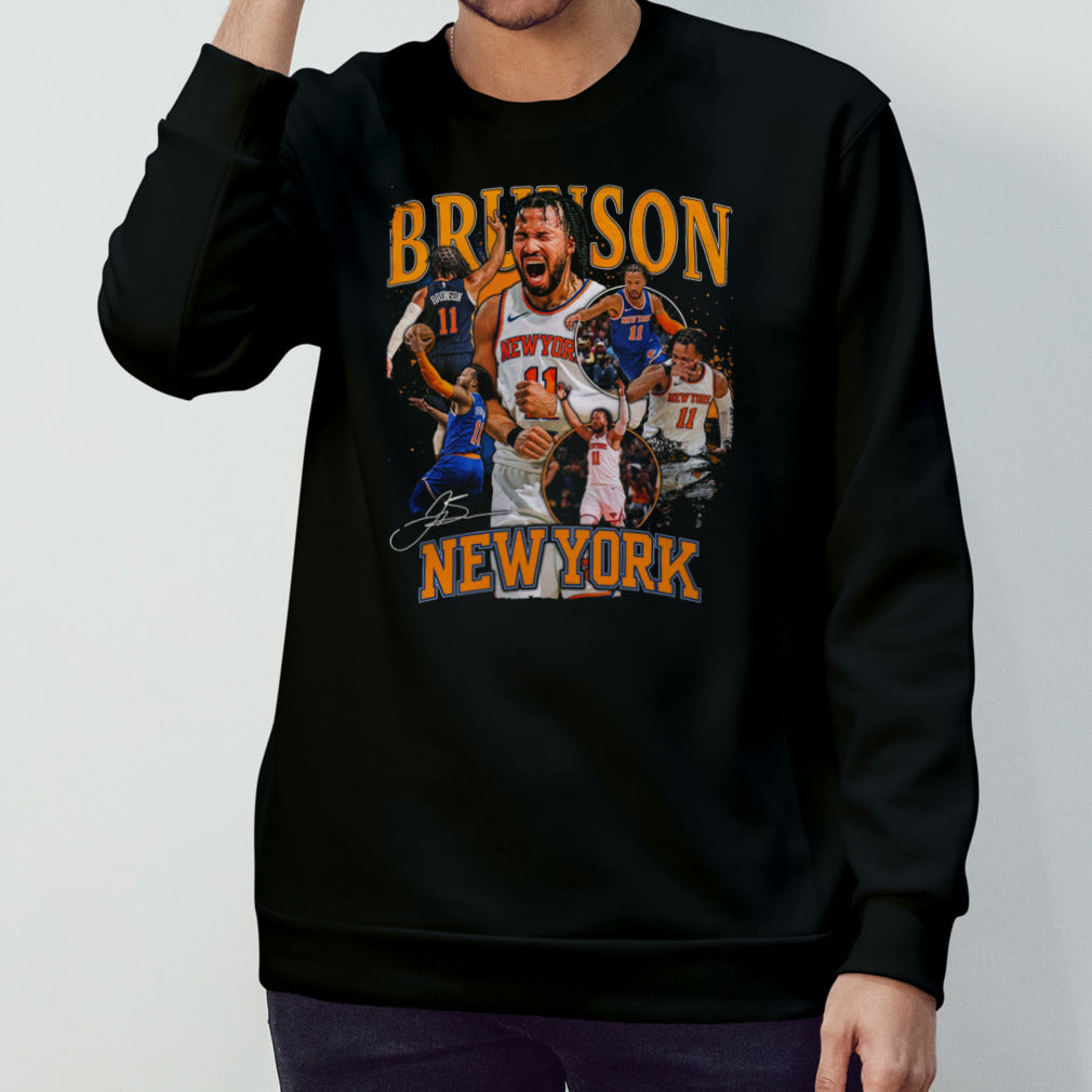 Jalen Brunson New York Knicks 2024 NBA Player Crossroads signature shirt