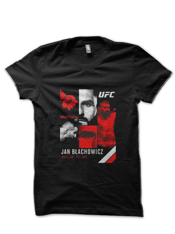 Jan Blachowicz Black T-Shirt Style001