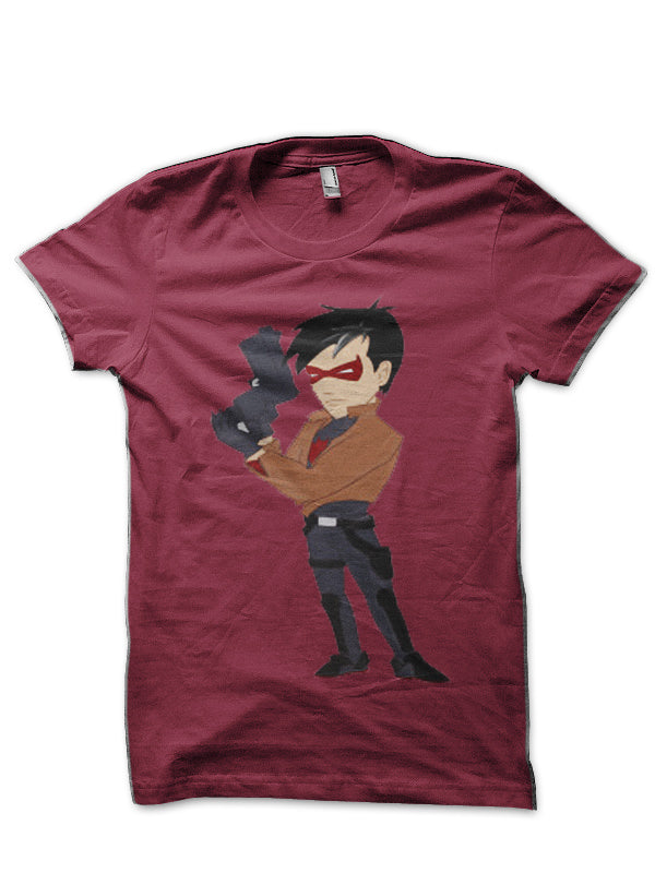 Jason Todd Maroon T-Shirt