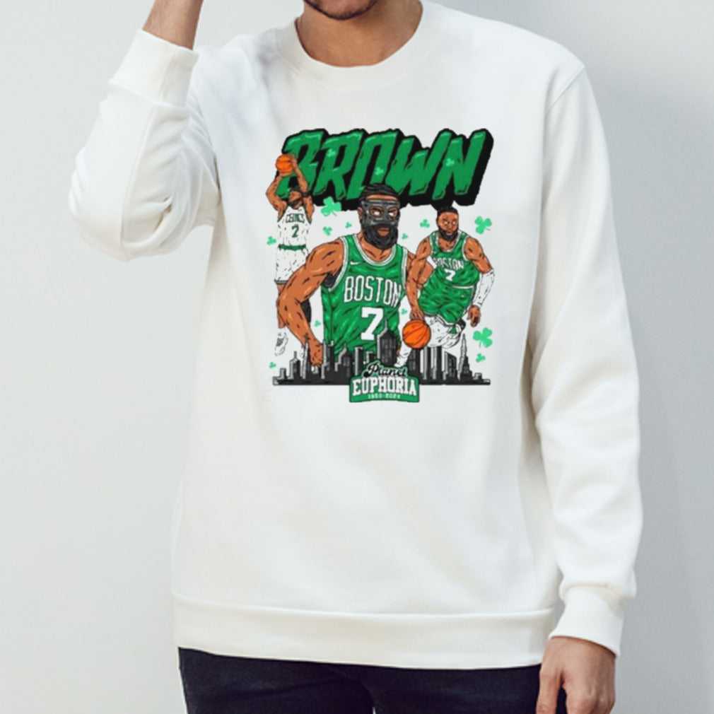 Jaylen Brown Boston Celtics Planet Euphoria Shirt