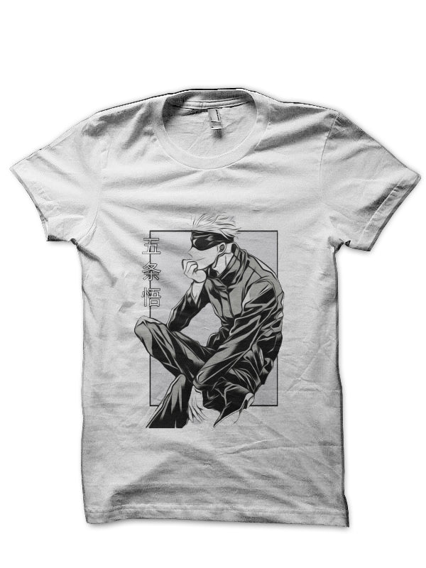 Jujutsu Kaisen White T-Shirt Style004