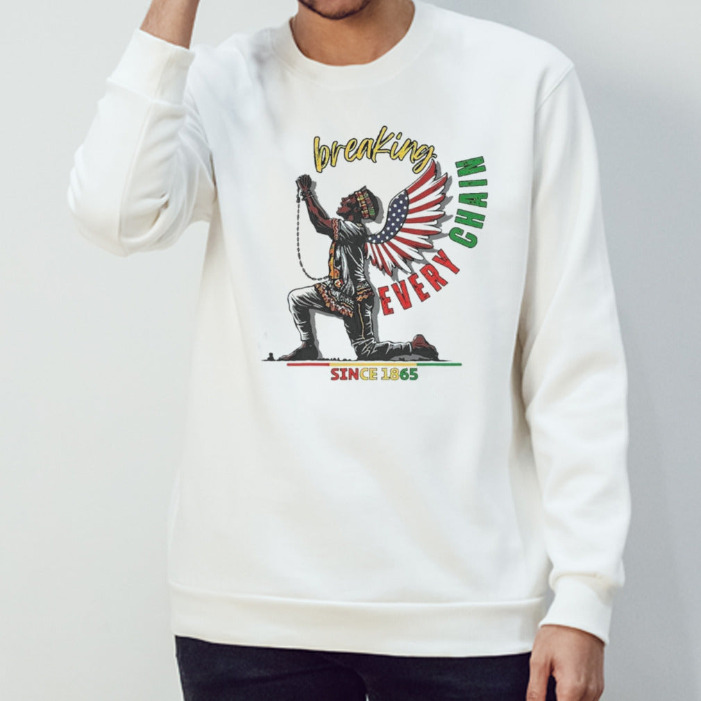 Juneteenth Breaking Every Chain Since 1865 shirt