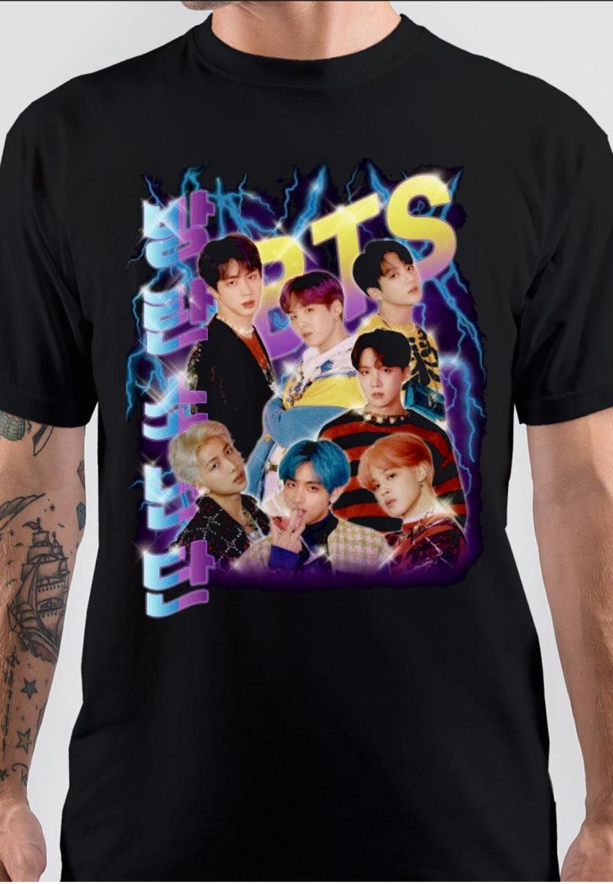 Jungkook Black T-Shirt