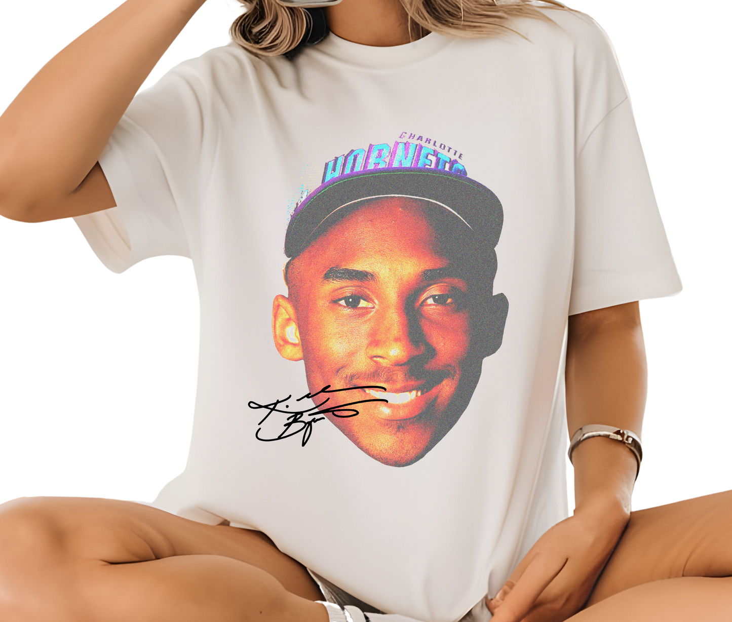 Kobe Bryant Graphic T-Shirt – Draft Day Vintage Basketball Tee – Rare NBA Streetwear for Fans and Collectors
