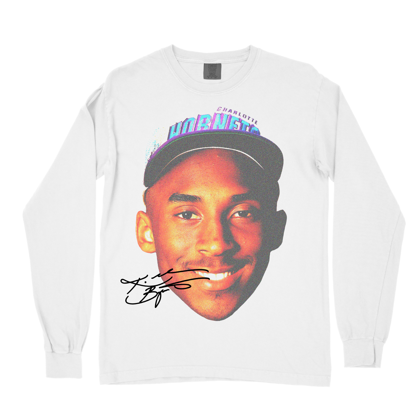 Kobe Bryant Graphic Long Sleeve – Draft Day Vintage Basketball Shirt – Rare NBA Streetwear for Fans and Collectors