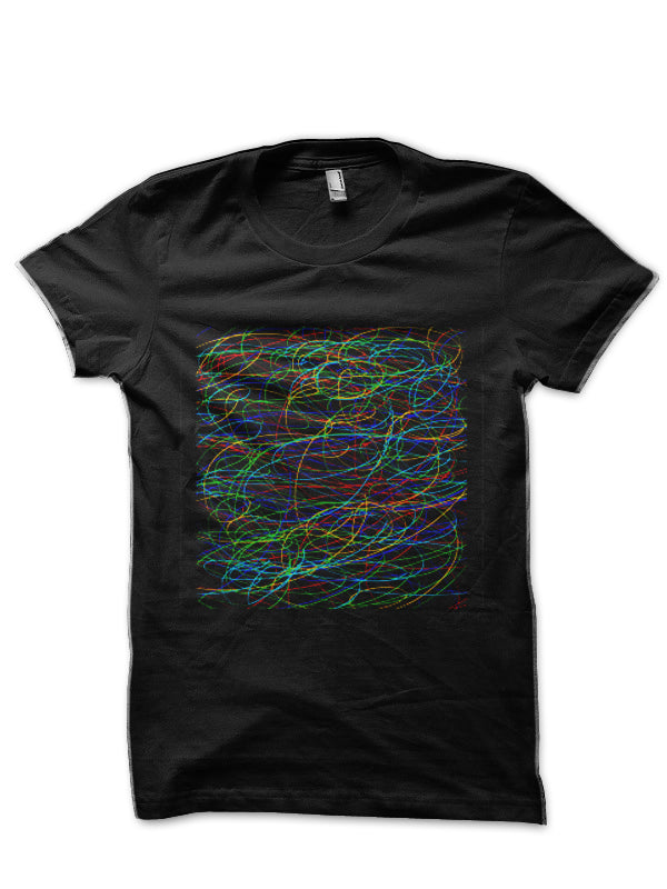 Colorful Lining Art T-Shirt