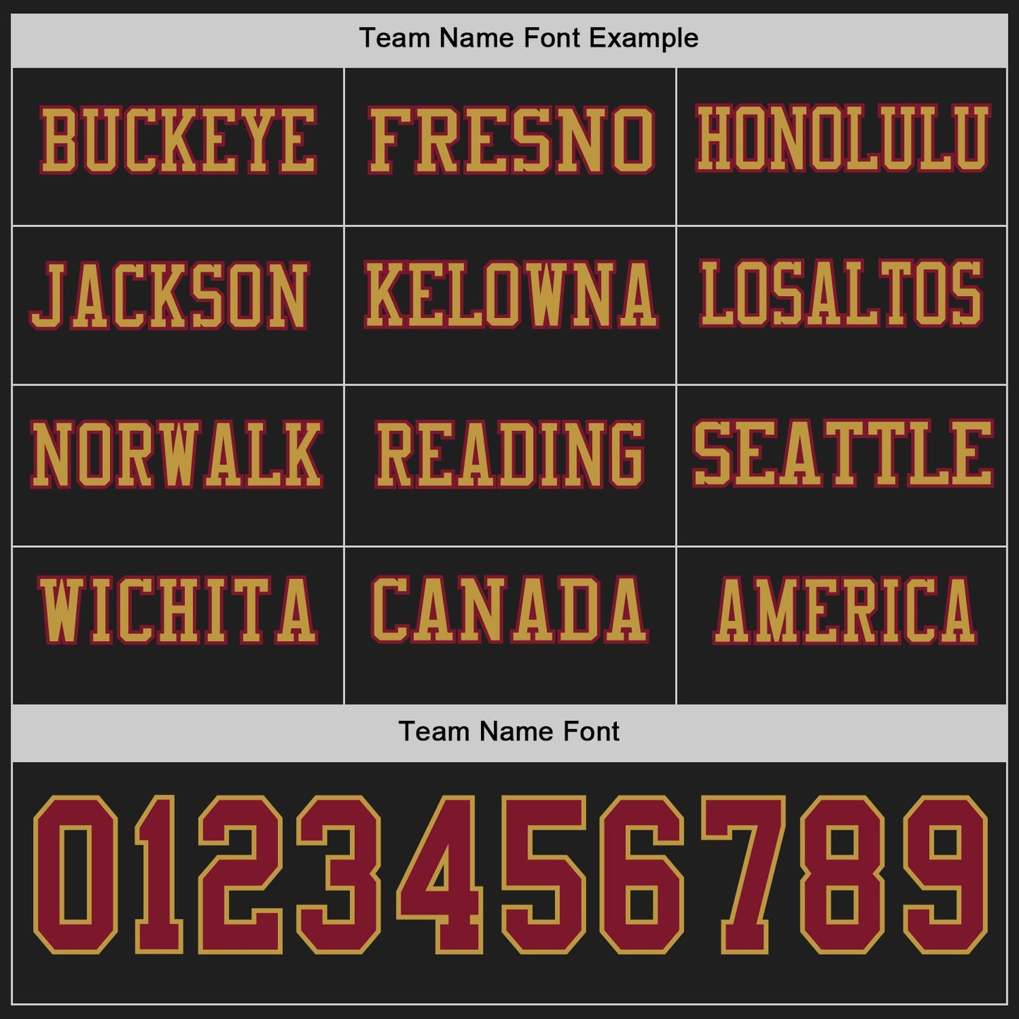 Custom Black Crimson-Old Gold Long Sleeve Authentic Football Jersey