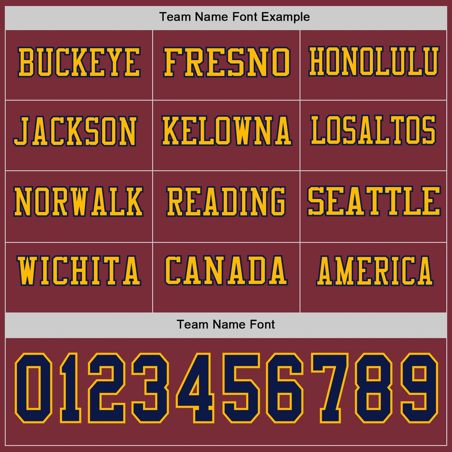 Custom Burgundy Navy-Gold Long Sleeve Authentic Football Jersey