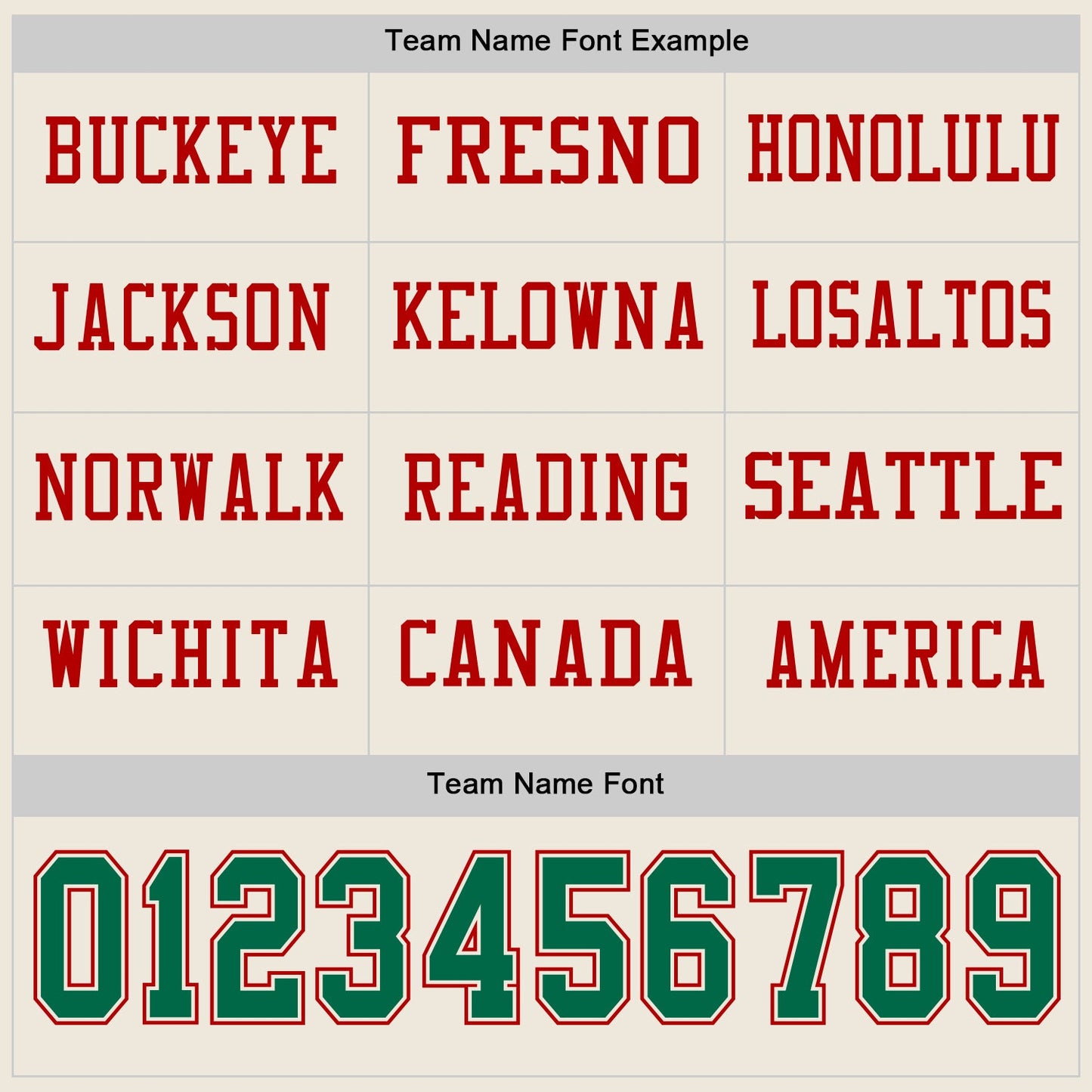 Custom Cream Kelly Green-Red Long Sleeve Authentic Football Jersey