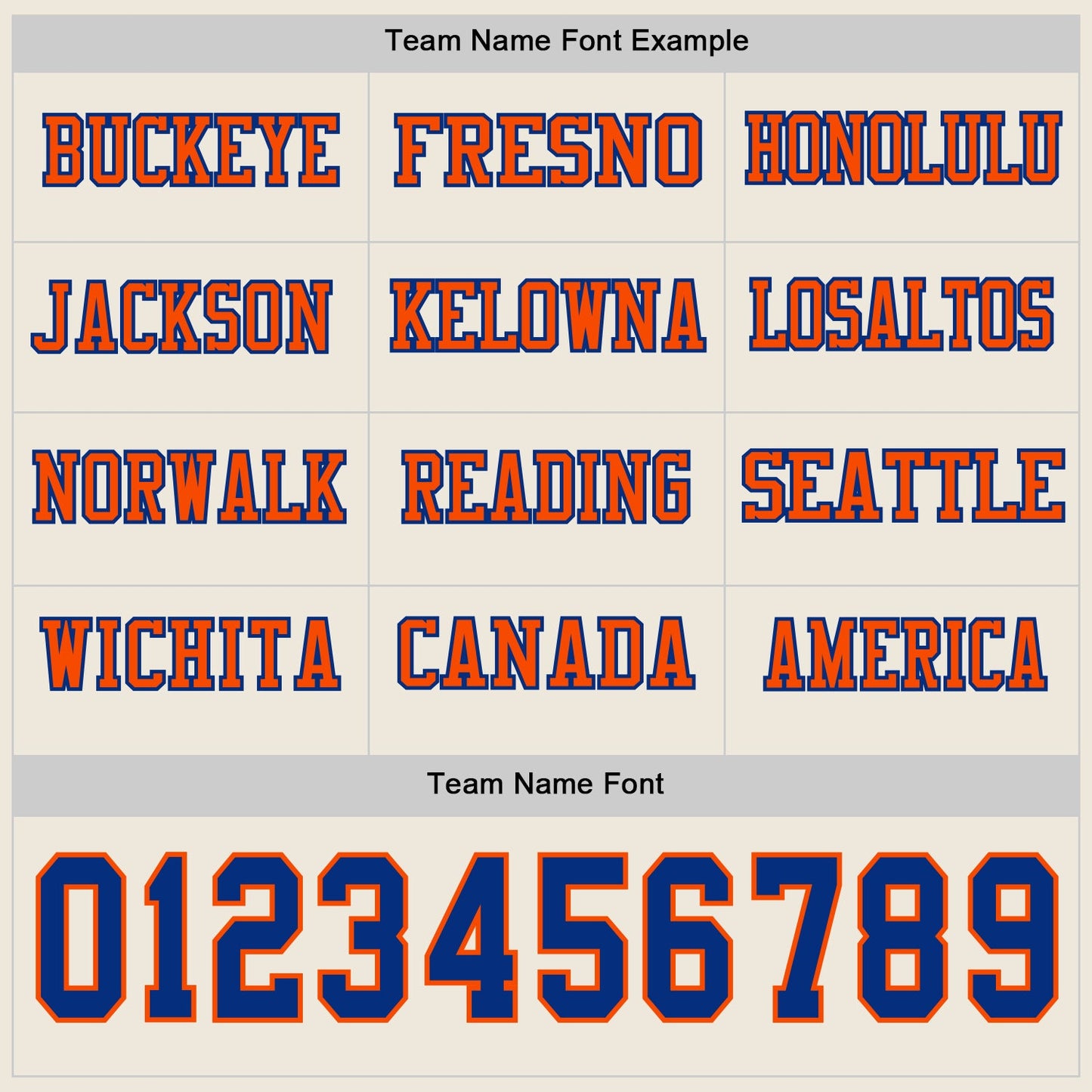 Custom Cream Royal-Orange Long Sleeve Authentic Football Jersey