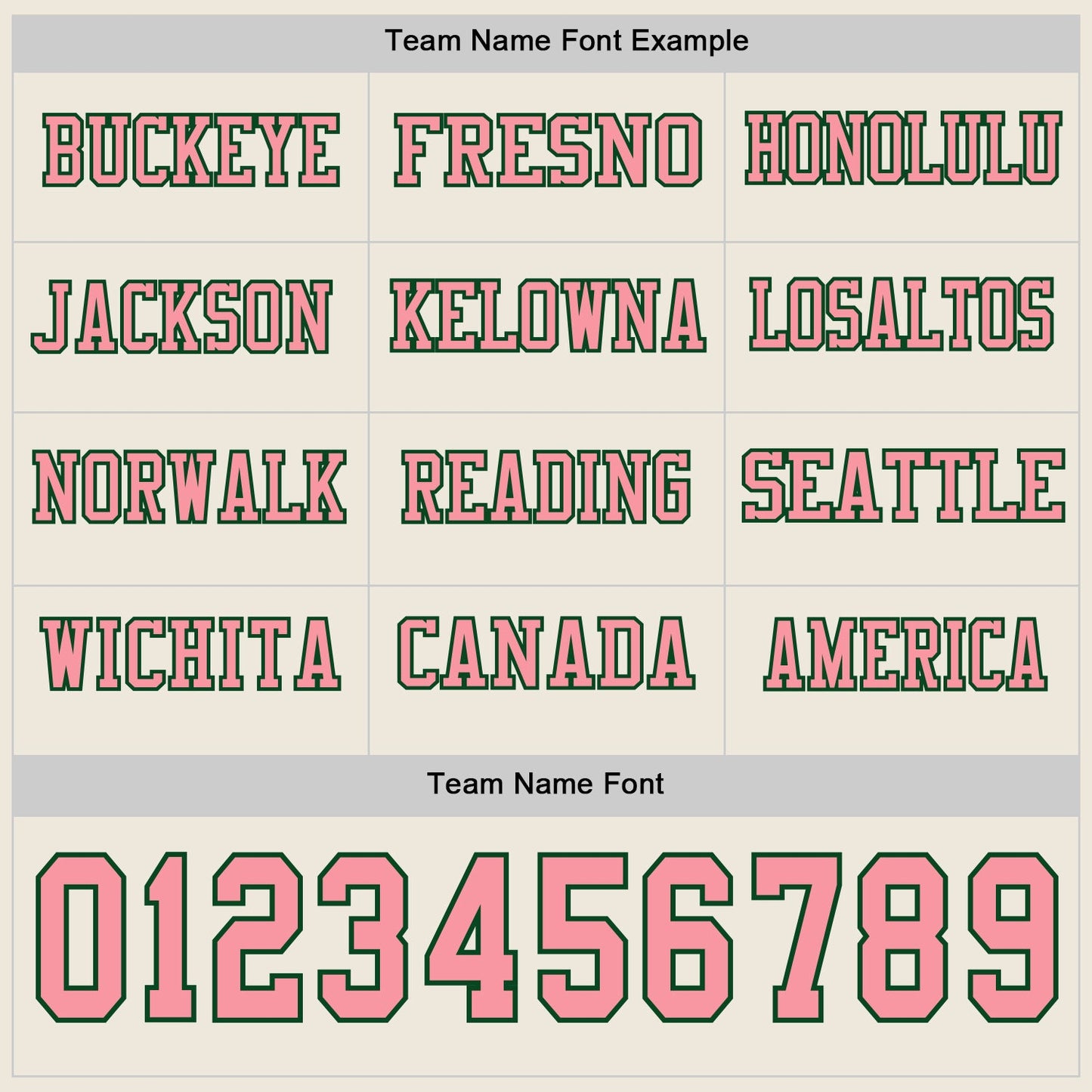 Custom Cream Medium Pink-Green Long Sleeve Authentic Football Jersey