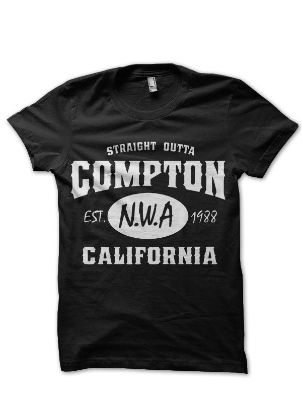 Comton Black Tee