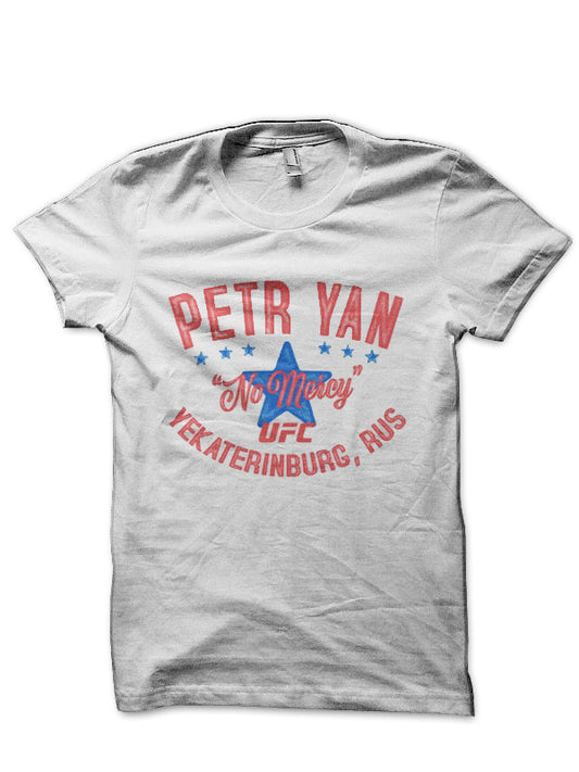 Petr Yan White T-Shirt Style001