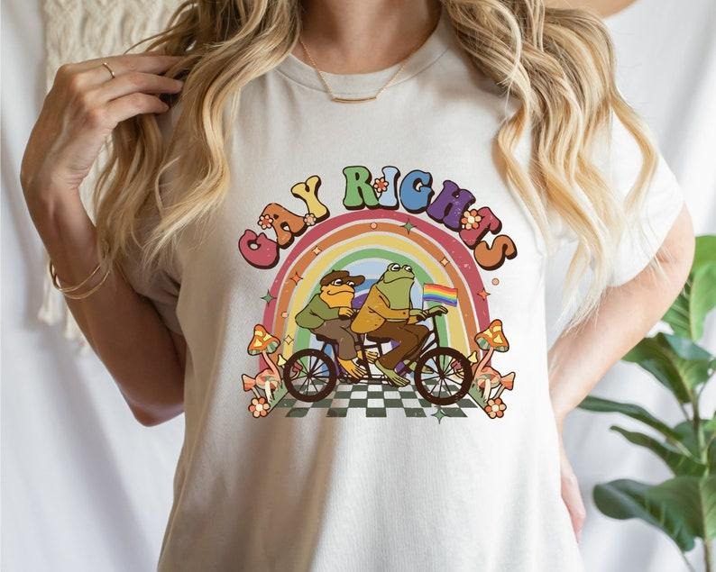 Retro Frog Shirt,Pride Shirt,Gay Pride Shirt,Retro Frog Pride Shirt,LGBTQ+ Tshirt,Gay Rights  T-shirt, sweater and Hoodie