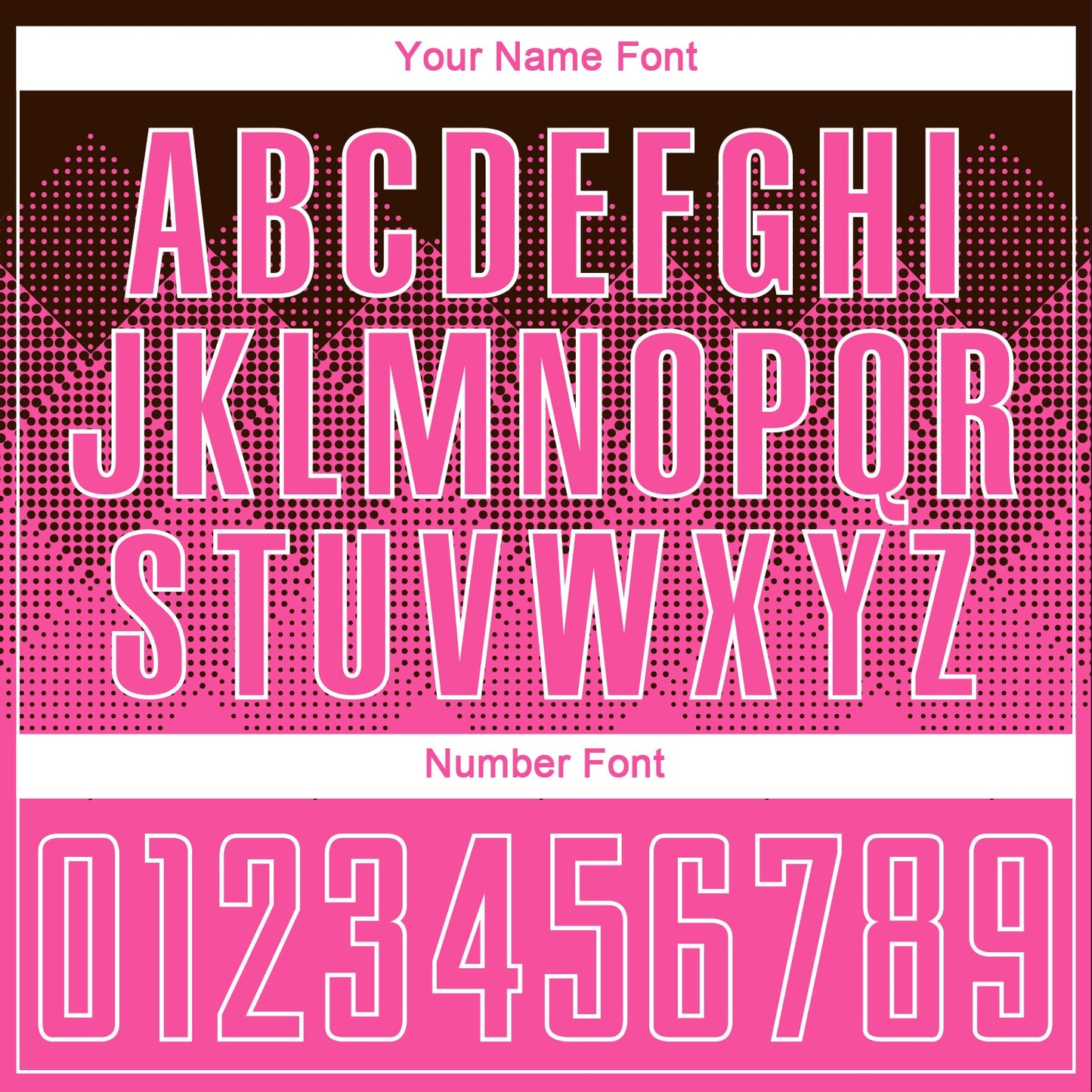 Custom Brown Pink-White Sublimation Soccer Uniform Jersey