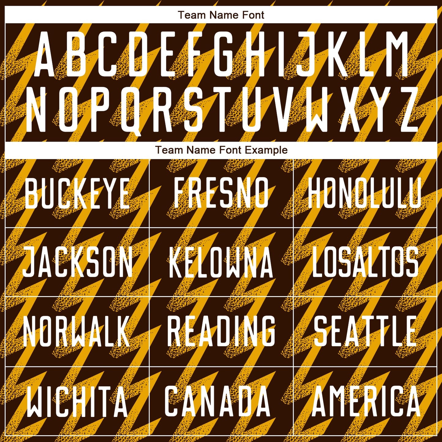 Custom Brown White-Gold Zigzag Shape Sublimation Soccer Uniform Jersey