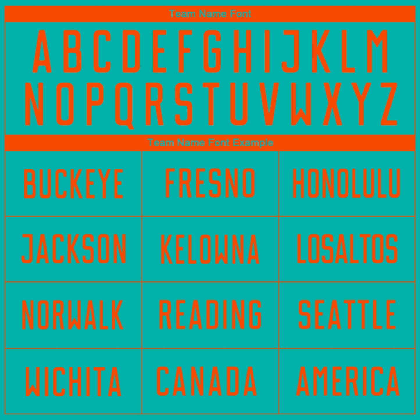 Custom Aqua Orange Sublimation Soccer Uniform Jersey