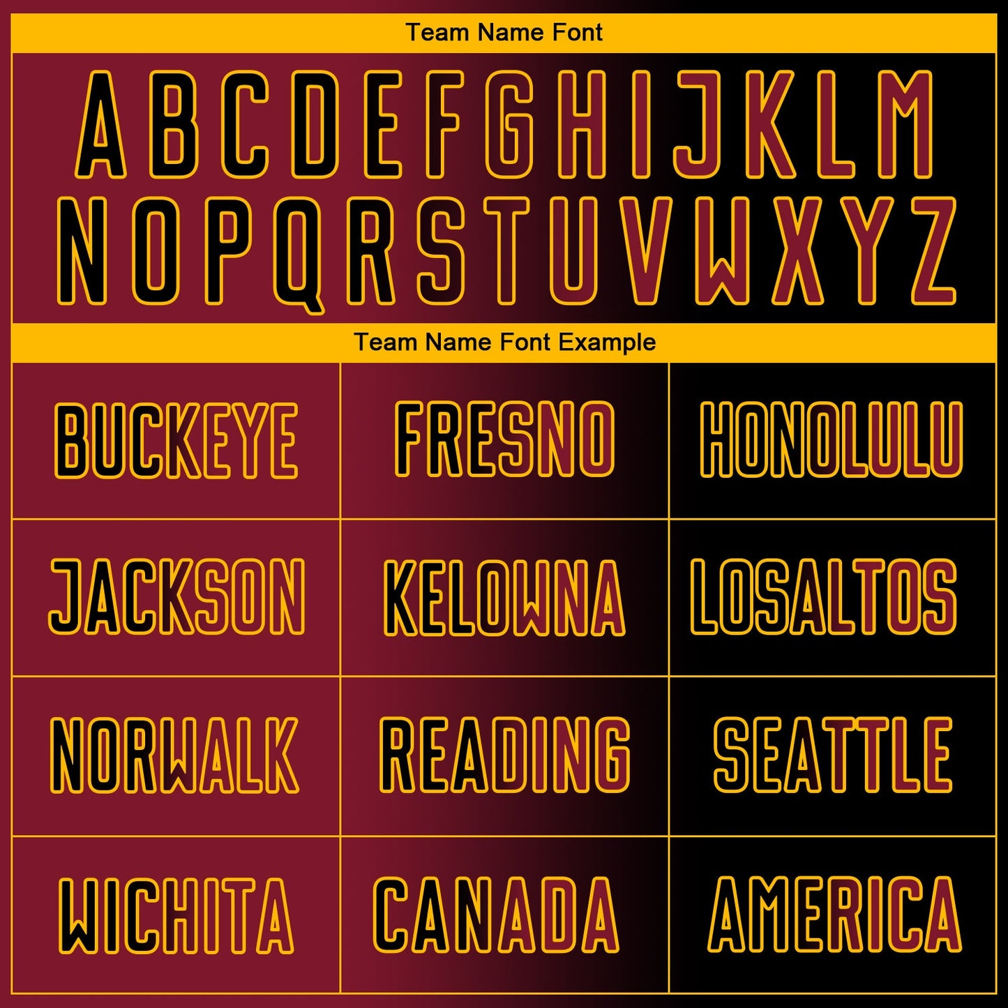 Custom Black Crimson-Gold Sublimation Gradient Fashion Soccer Uniform Jersey