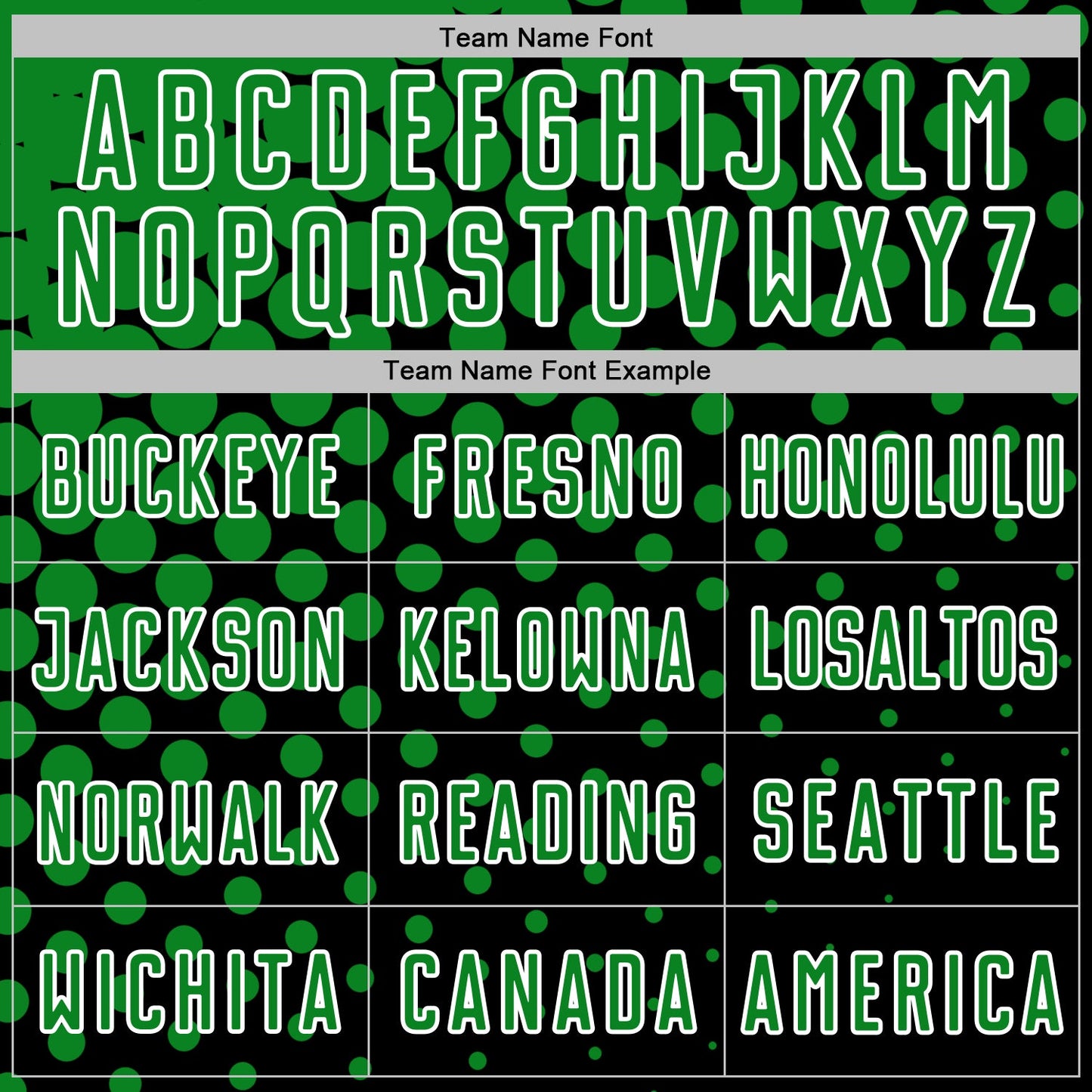 Custom Black Grass Green-White Modern Polka Dot Sublimation Soccer Uniform Jersey