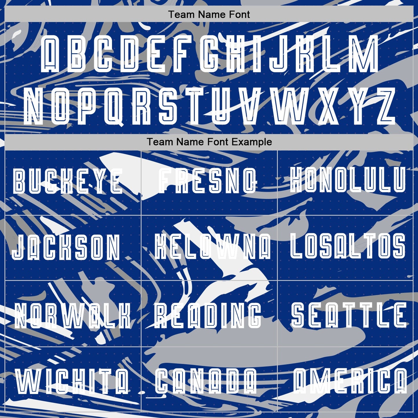 Custom Figure White Royal-Gray Fluid Art Splash Sublimation Soccer Uniform Jersey