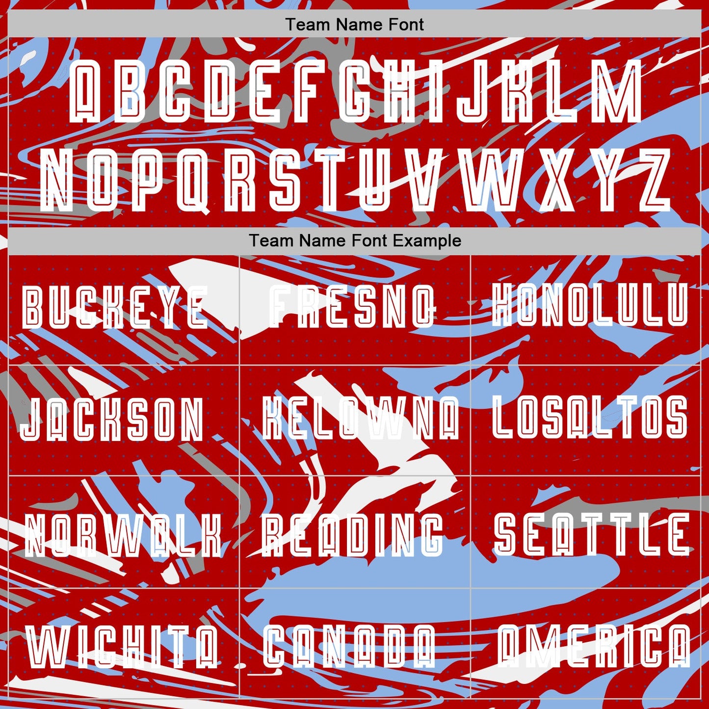 Custom Figure White Red-Light Blue Fluid Art Splash Sublimation Soccer Uniform Jersey