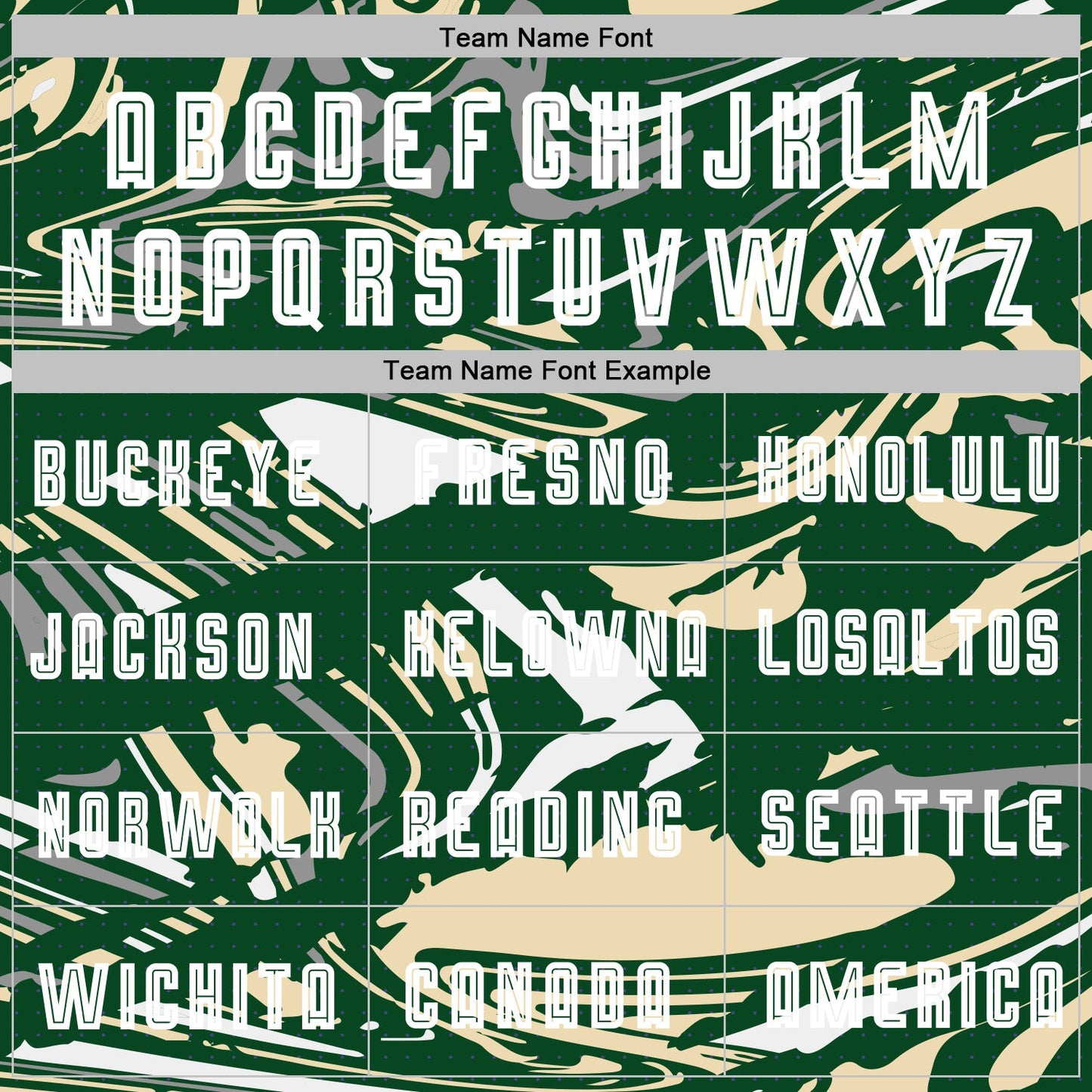 Custom Figure White Green-Cream Fluid Art Splash Sublimation Soccer Uniform Jersey