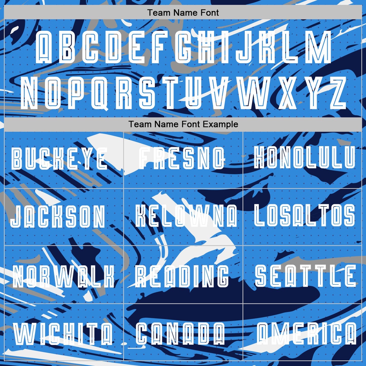 Custom Figure White Powder Blue-Navy Fluid Art Splash Sublimation Soccer Uniform Jersey