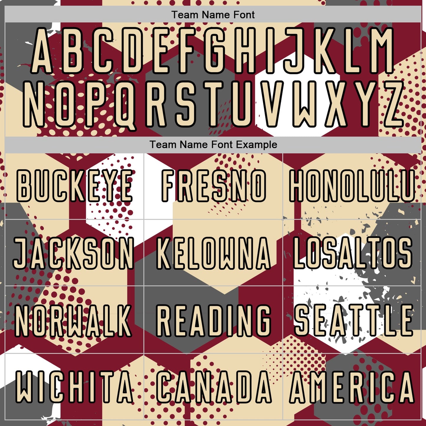 Custom Crimson Cream White-Black Geometric Shape Sublimation Soccer Uniform Jersey