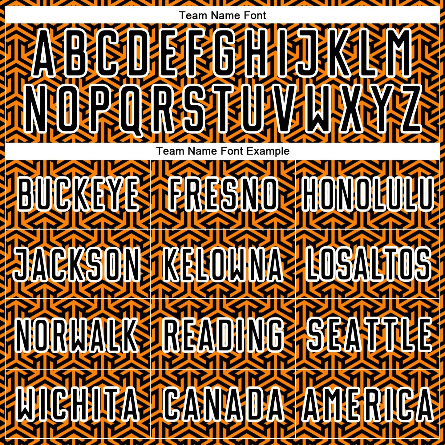 Custom Black Bay Orange-White Geometric Arrow Sublimation Soccer Uniform Jersey