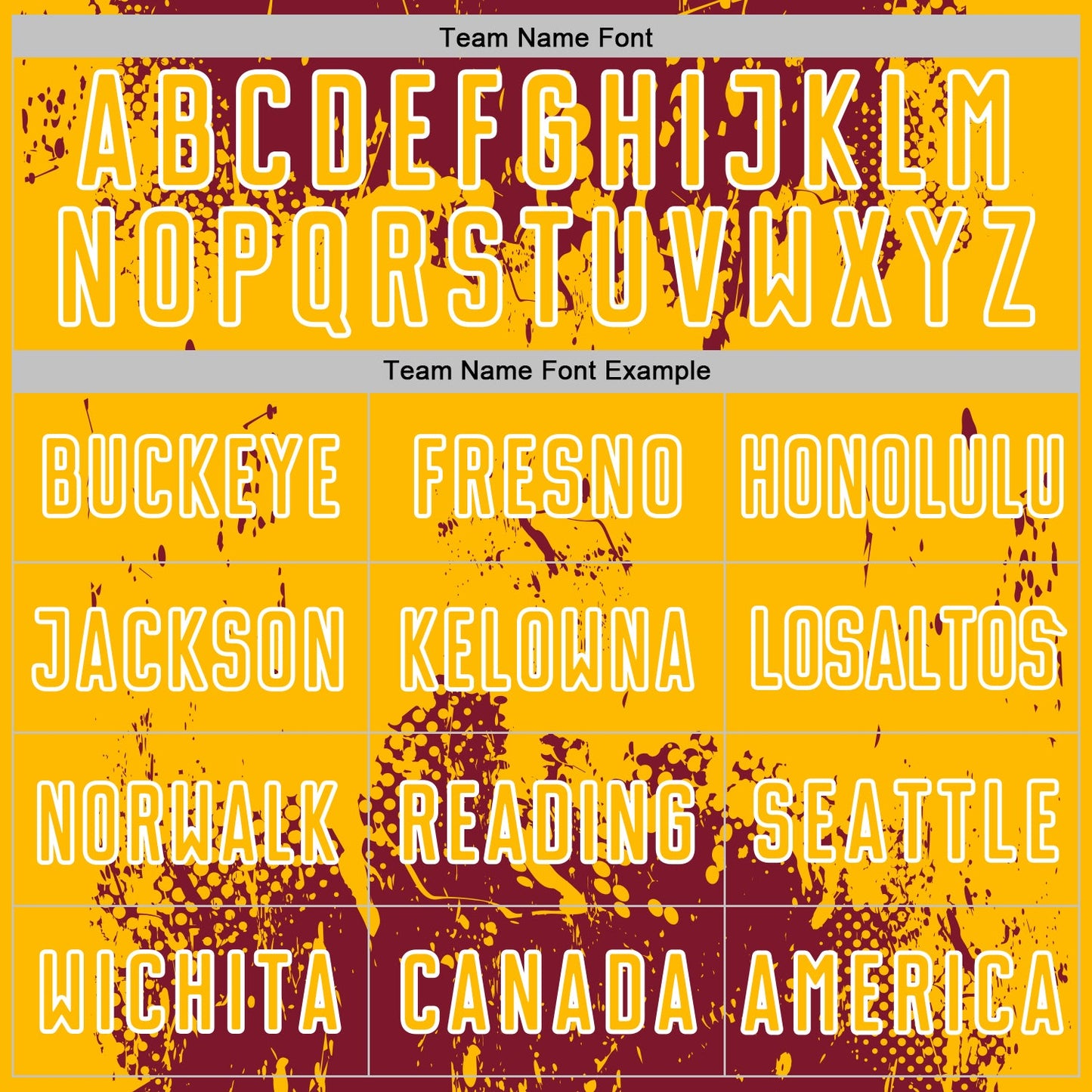 Custom Crimson Gold-White Abstract Splatter Grunge Art Sports Sublimation Soccer Uniform Jersey