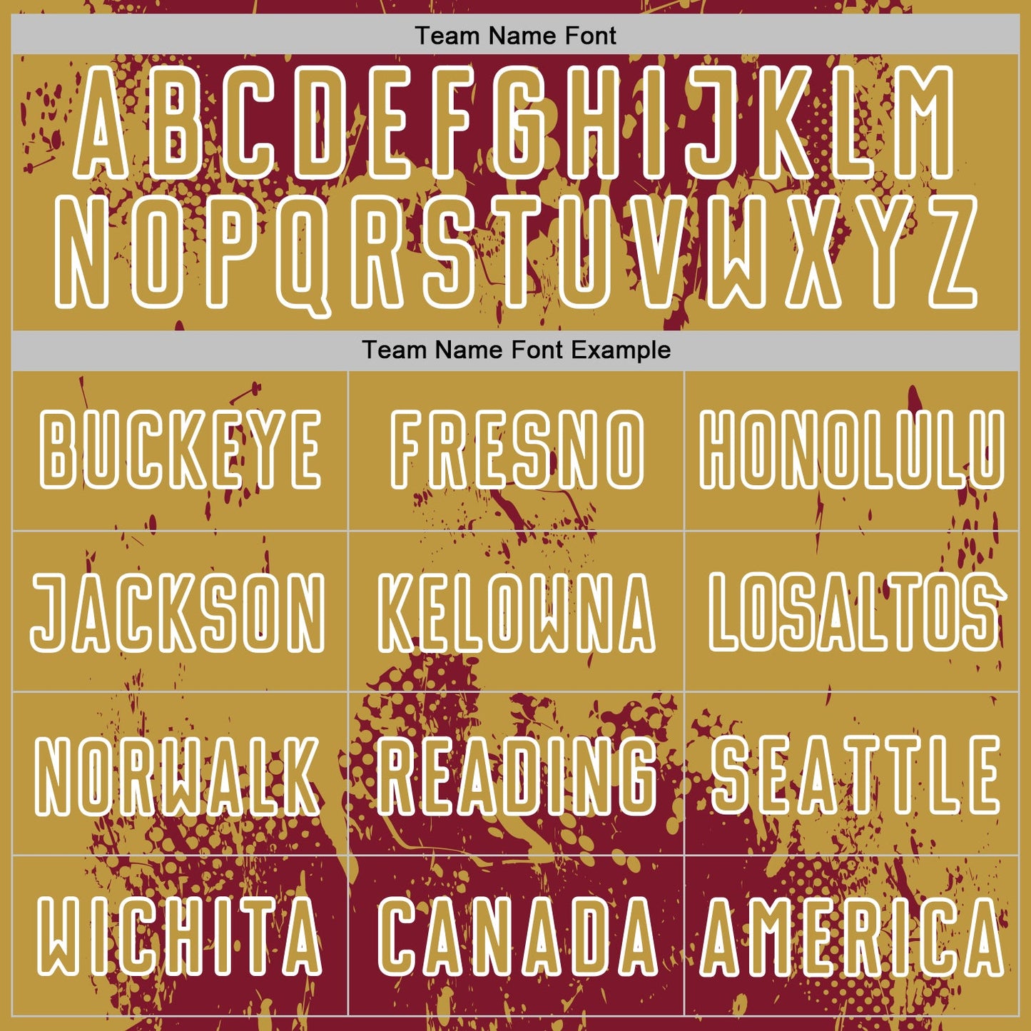 Custom Crimson Old Gold-White Abstract Splatter Grunge Art Sports Sublimation Soccer Uniform Jersey