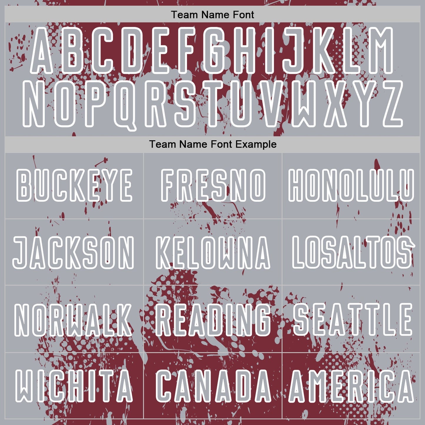 Custom Burgundy Gray-White Abstract Splatter Grunge Art Sports Sublimation Soccer Uniform Jersey