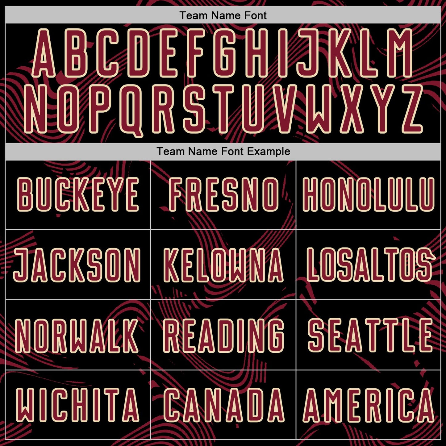 Custom Black Crimson-Cream Curve Lines Sports Sublimation Soccer Uniform Jersey