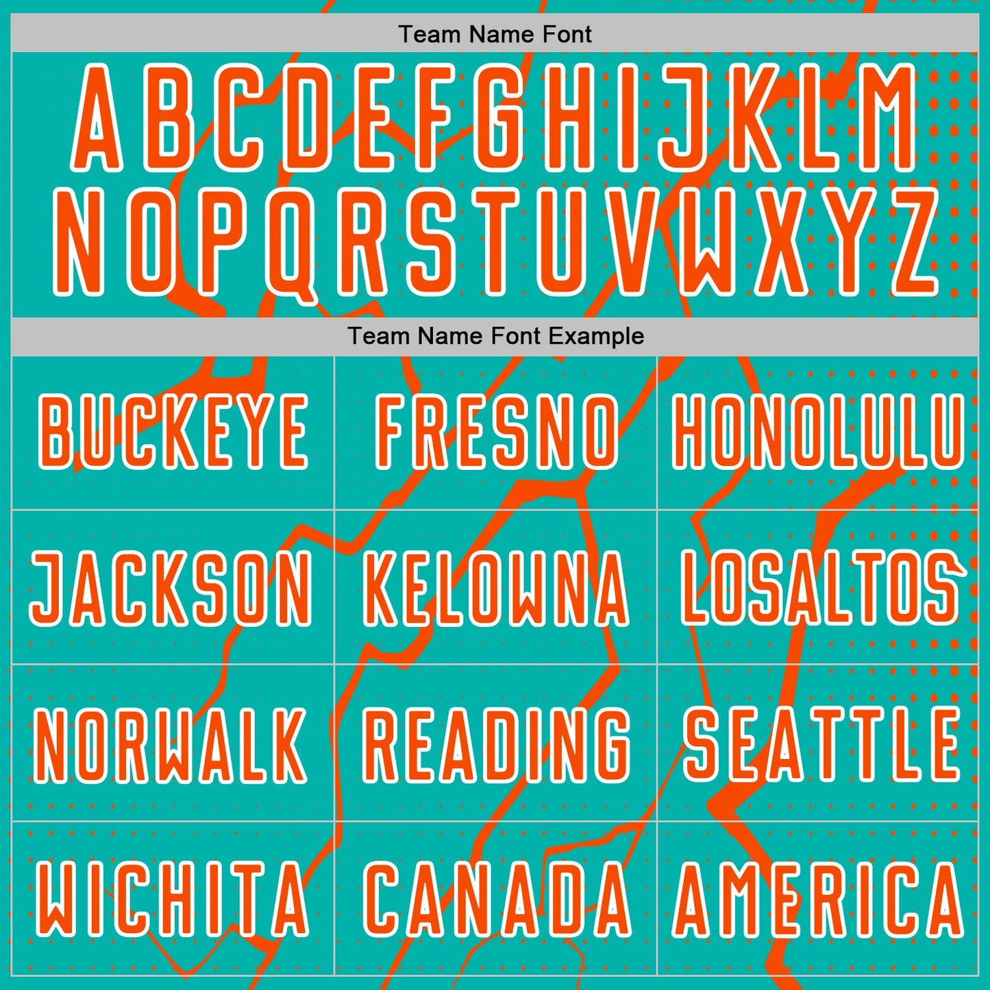 Custom Aqua Orange-White Lightning Sports Sublimation Soccer Uniform Jersey