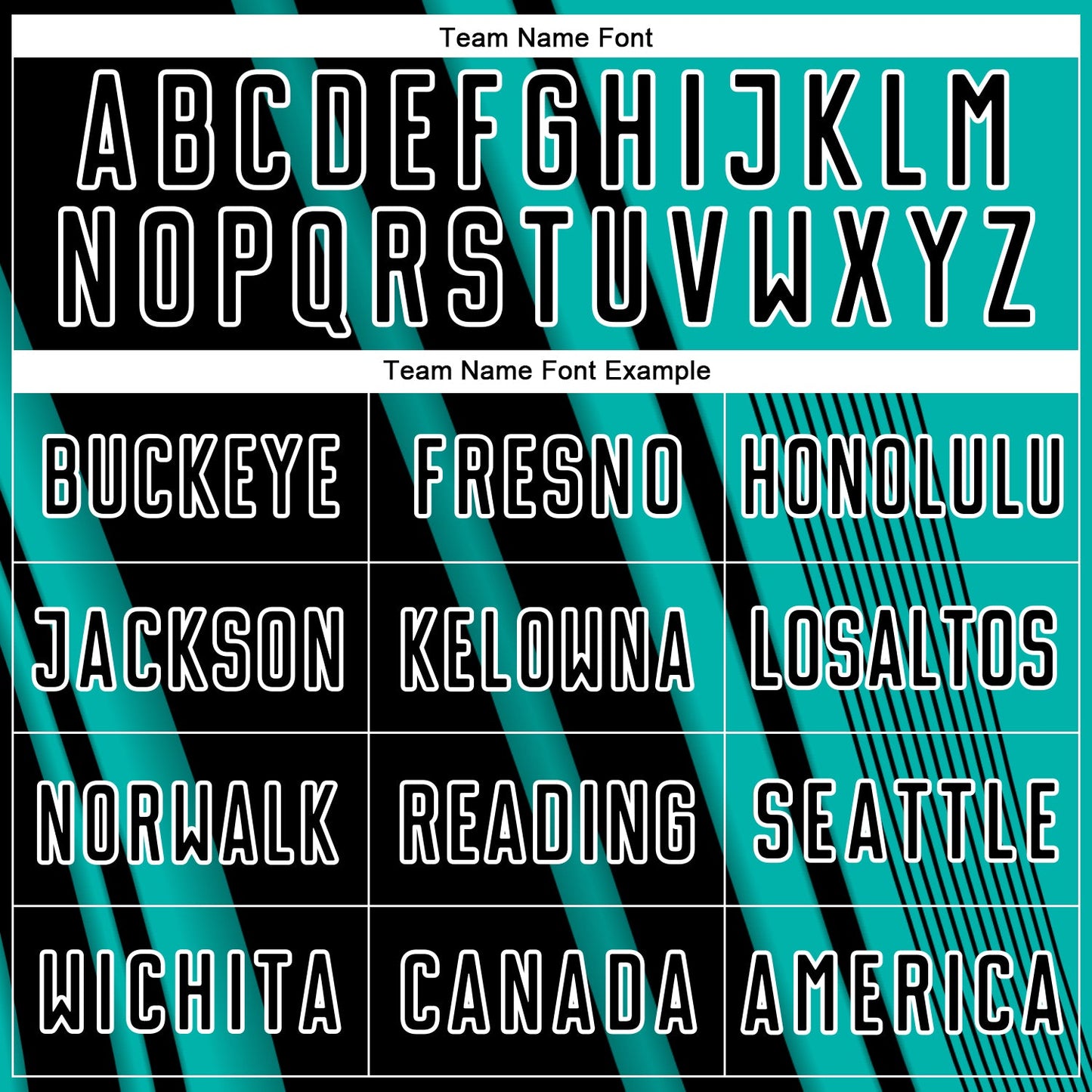 Custom Aqua Black-White Lines Sports Sublimation Soccer Uniform Jersey