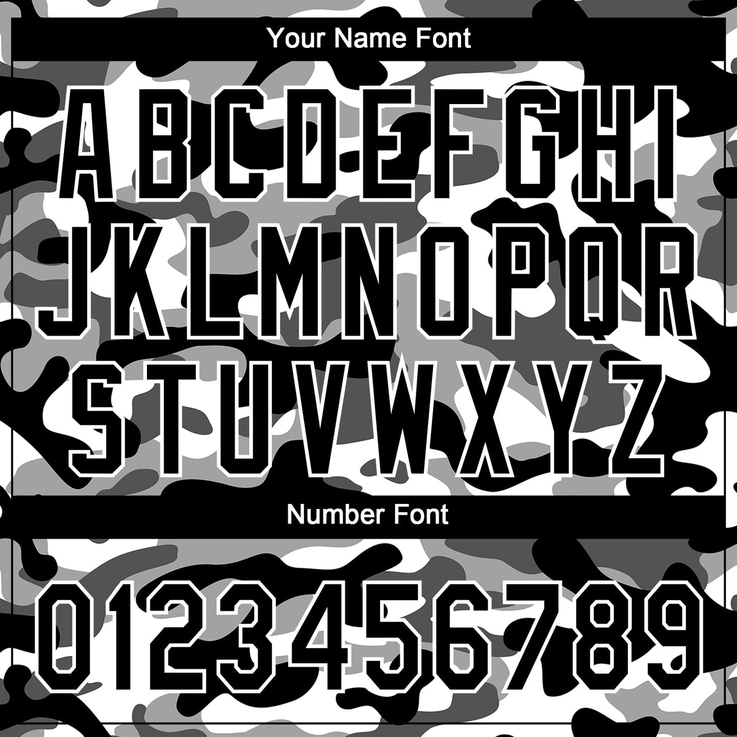 Custom Black Black-Camo 3D Pattern Two-Button Unisex Softball Jersey