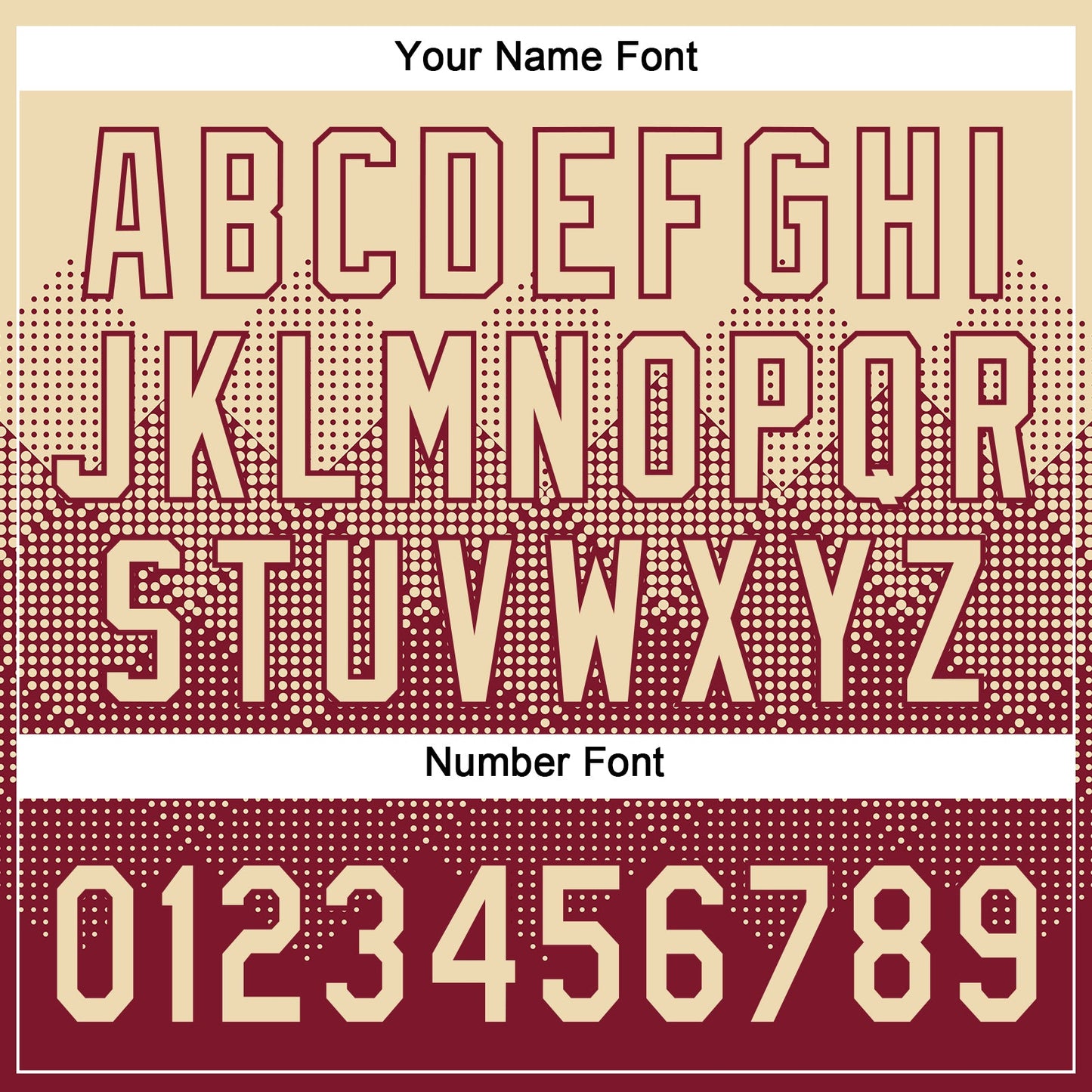 Custom Cream Crimson 3D Gradient Square Shape Two-Button Unisex Softball Jersey