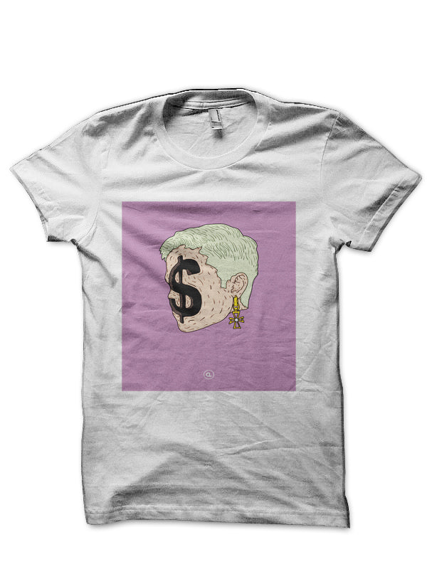 Big Money V White T-Shirt