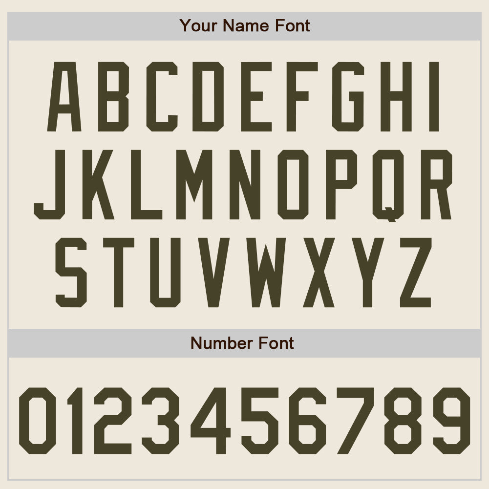 Custom Cream Olive Pinstripe Olive Authentic Two Tone Baseball Jersey