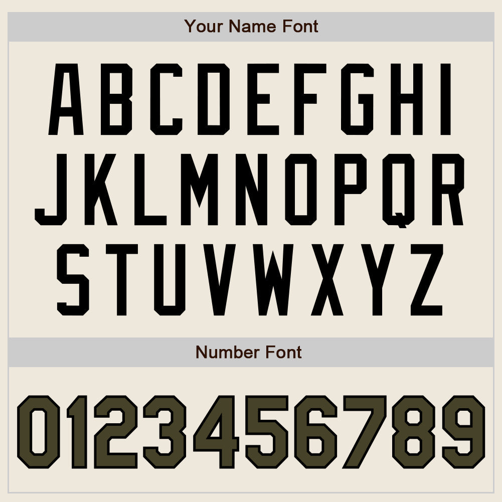 Custom Cream Olive Pinstripe Black Authentic Two Tone Baseball Jersey