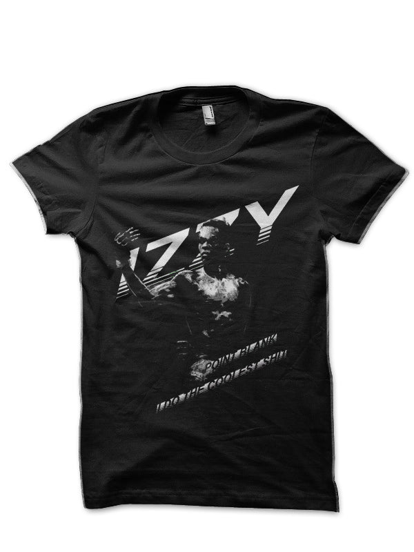 Isreal Adesanya Point Blank Black and White T-Shirt