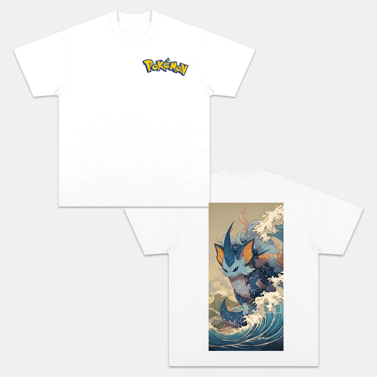 VAPOREON UNISEX ANIME INSPIRED VINTAGE T-SHIRT丨POKÉMON
