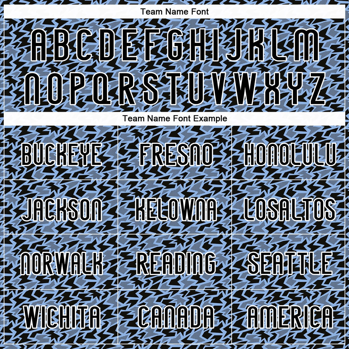 Custom Light Blue Black-White Geometric Shape Sublimation Volleyball Uniform Jersey