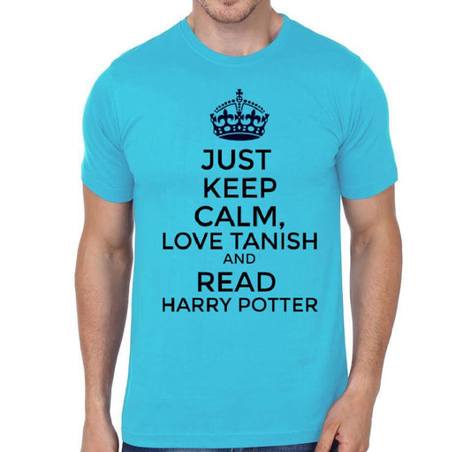 Keep Calm Light Blue Tee