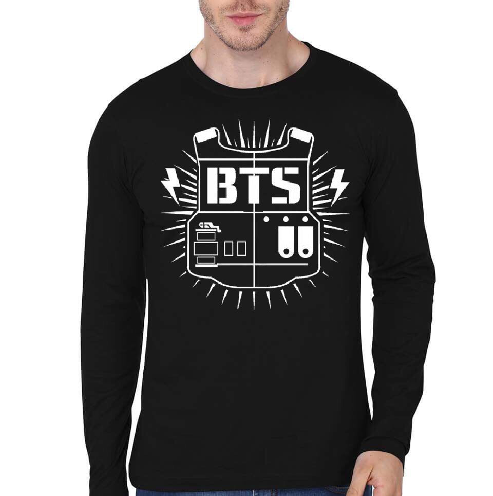 BPS Black Full Sleeve Tee