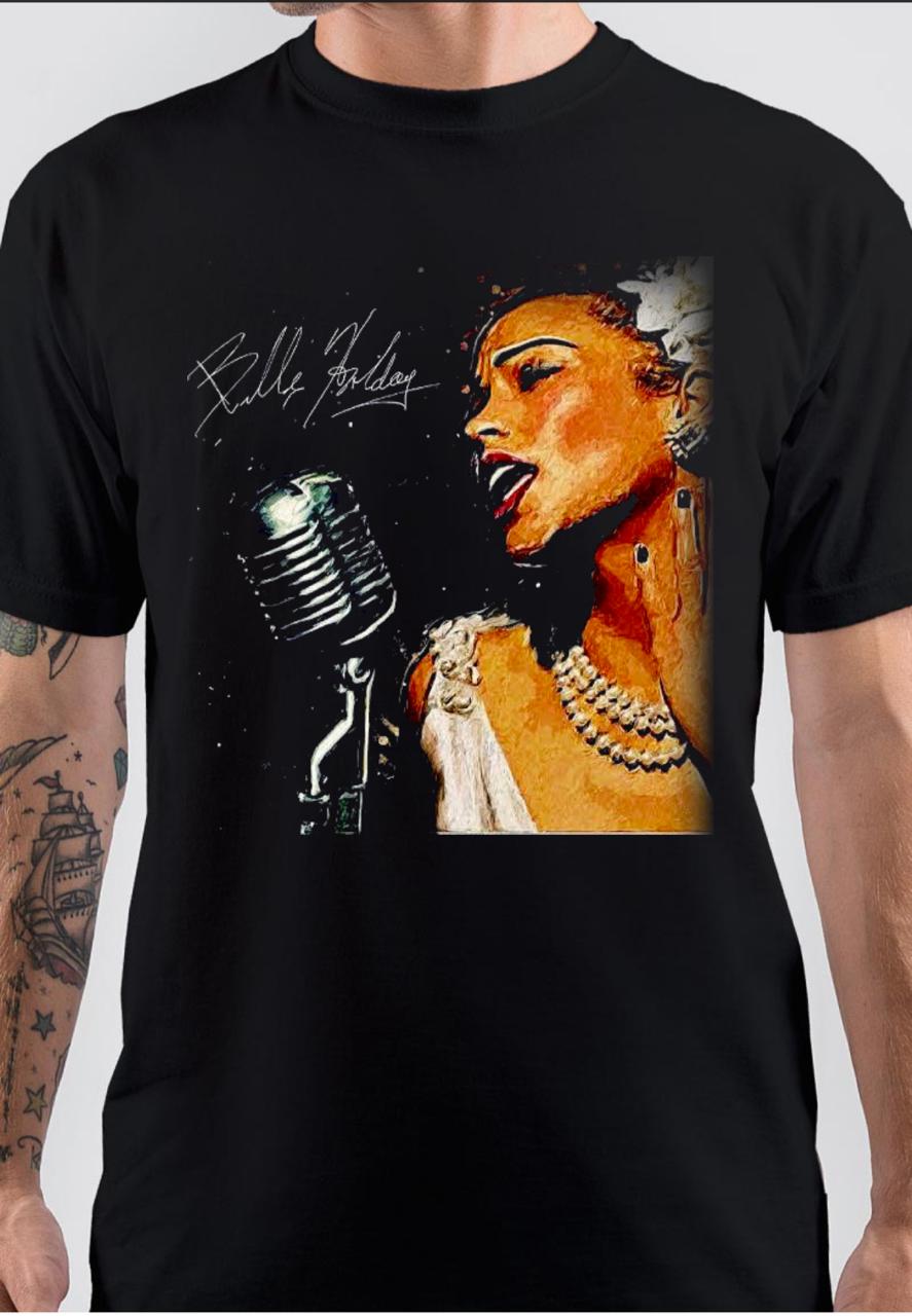 billie holiday art print T-Shirt